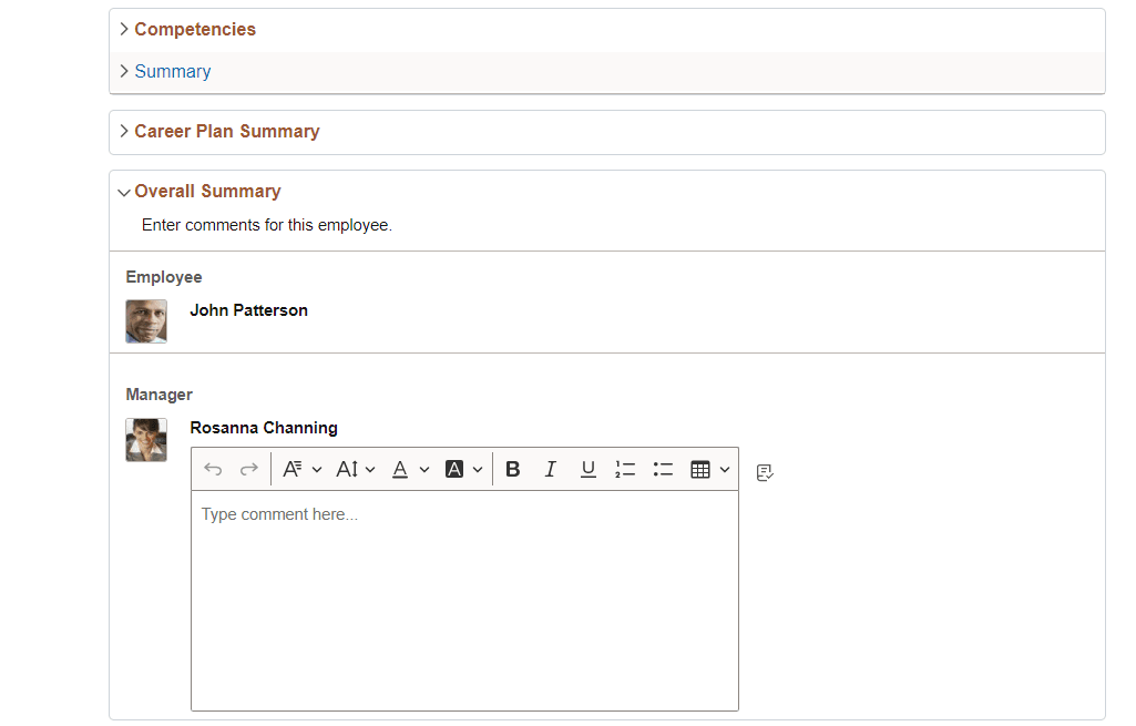Performance Document page (Checkpoint step) (3 of 3)