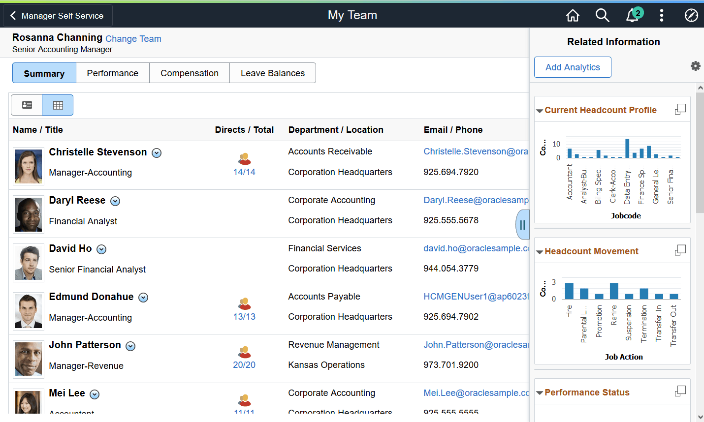 (Tablet) Supplementary Panel for the My Team pages