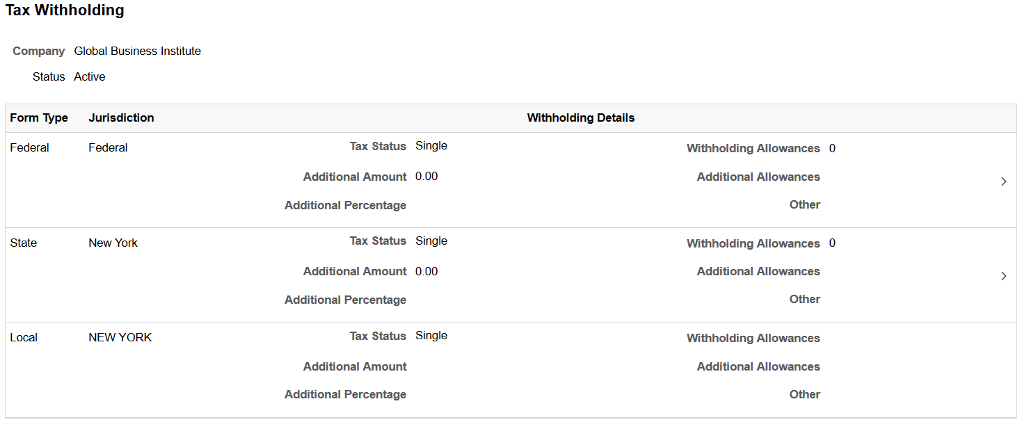 (USA) Tax Withholding page
