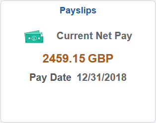 (Tablet) Payslips tile