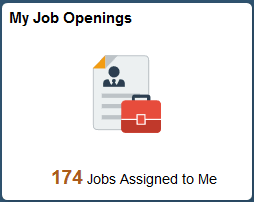 My Job Openings Tile