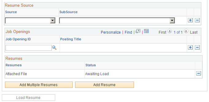 Load Resume - Prepare Load Parameters (2 of 2)