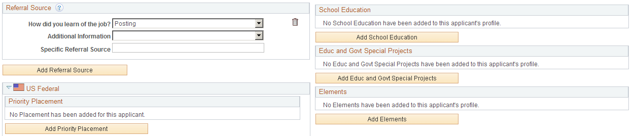 Application Details page (3 of 4)