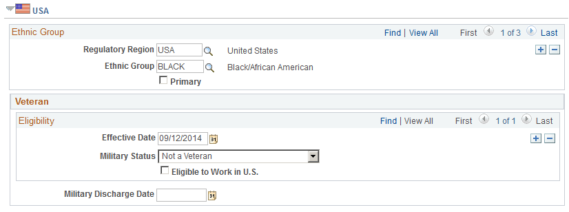 &USA Eligibility & Identity information