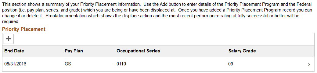 Priority Placement section (fluid)