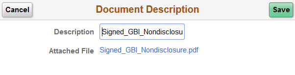 Document Description page (fluid)