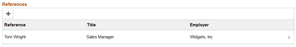 References section (fluid)