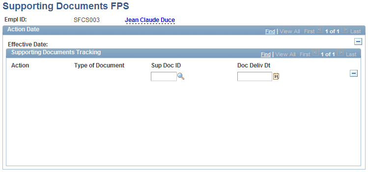 Supporting Documents FPS page
