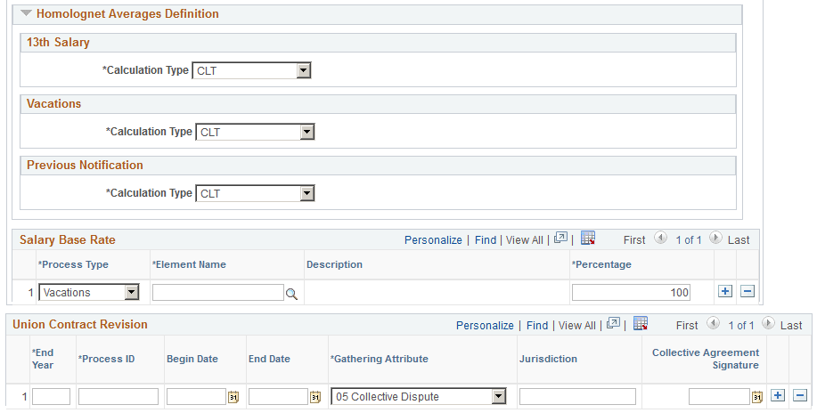 General Parameters page (2 of 2)