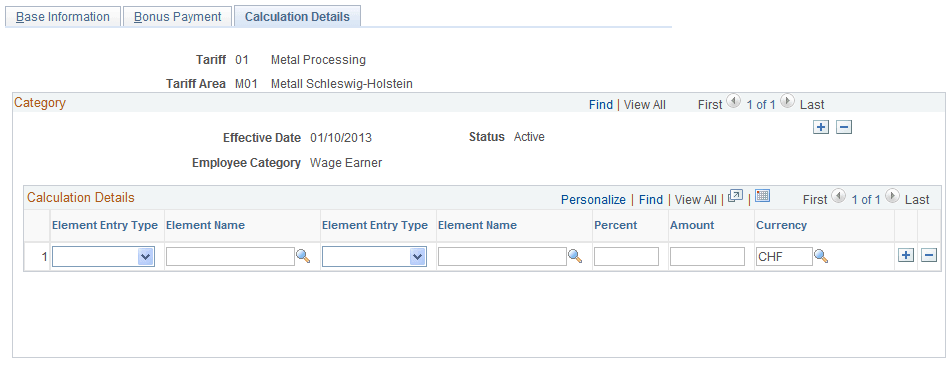 Calculation Details page