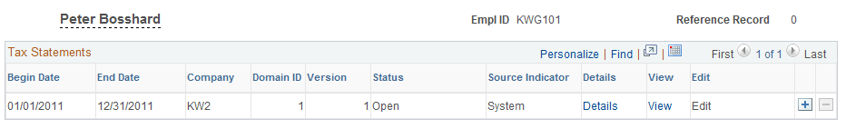 Override Tax Stmt 2006 CHE page