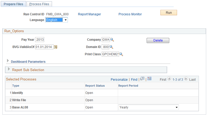Prepare Files - Year End Audit