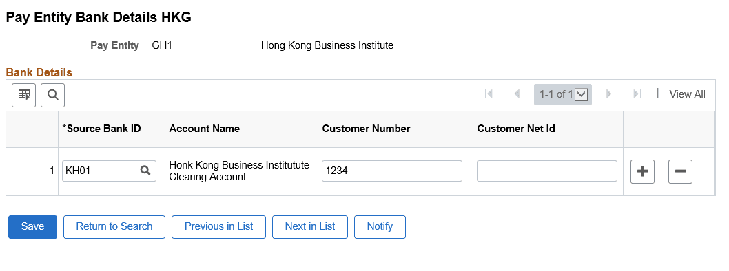 Pay Entity Bank Details HKG