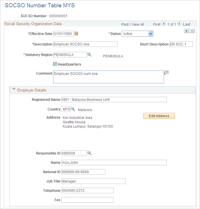 SOCSO Number Table MYS page