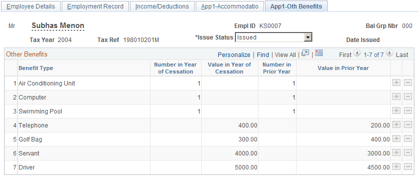 App 1-Oth Benefits page