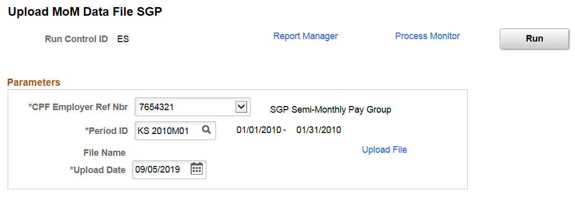 Upload MoM Data File SGP