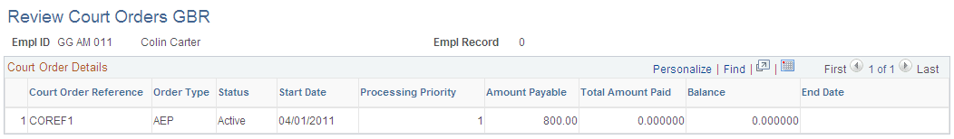 Review Court Orders GBR page