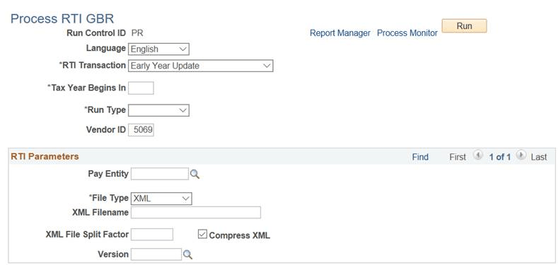 Process RTI GBR page for EYU