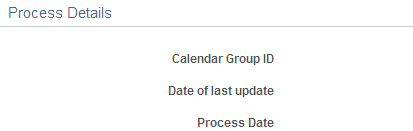 Process Details page