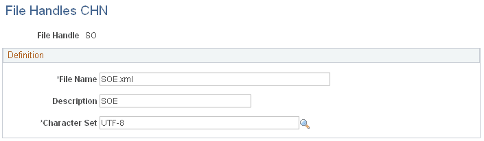 File Handles CHN page
