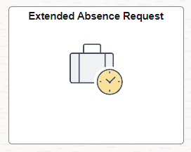 Extended Absence Request Tile