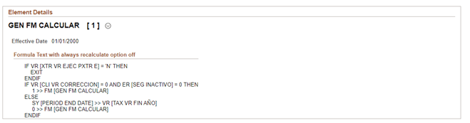 Element Details_Recalculate OFF