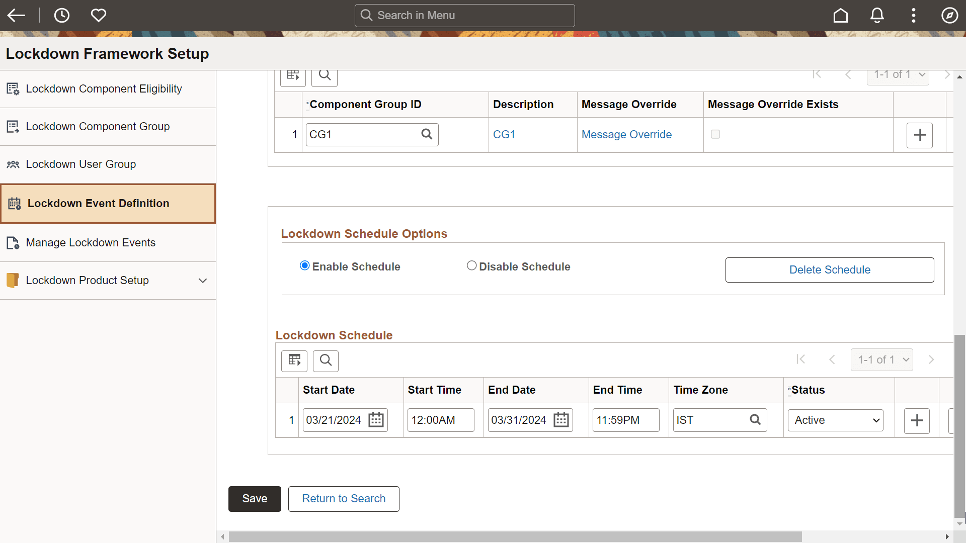 Lockdown Event Defn3