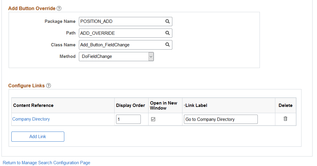 Add Configure page (2 of 2)