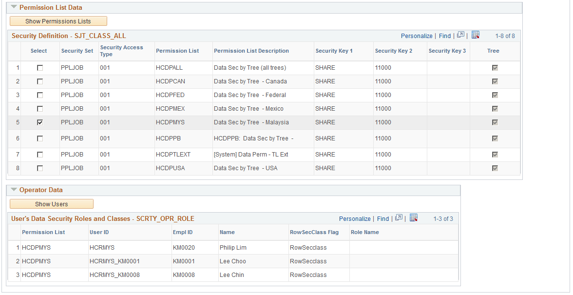 Find in SJT_DEPT page (2 of 2)