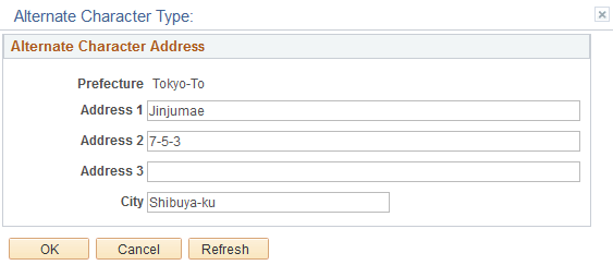 Alternate Character Type page