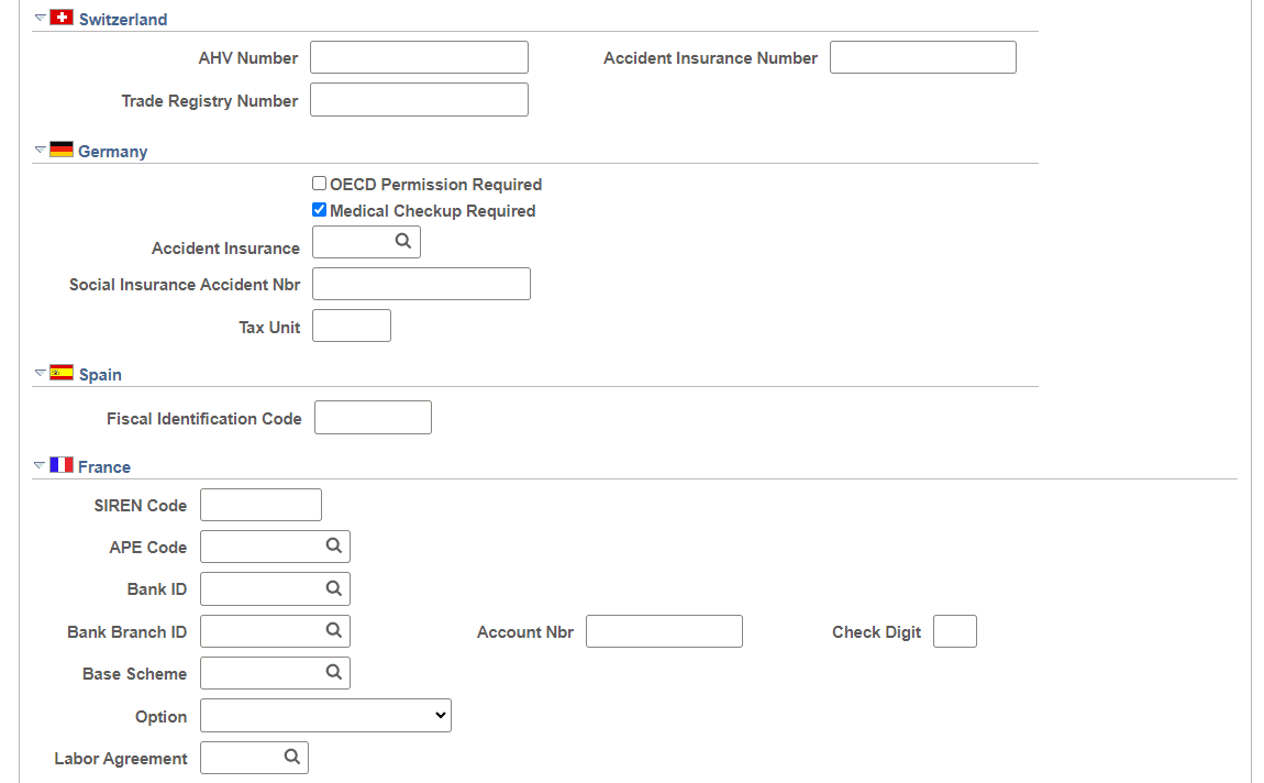 Default Settings page (3 of 9)