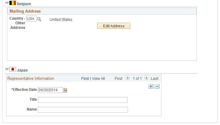 Company - Company Location page (2 of 2)