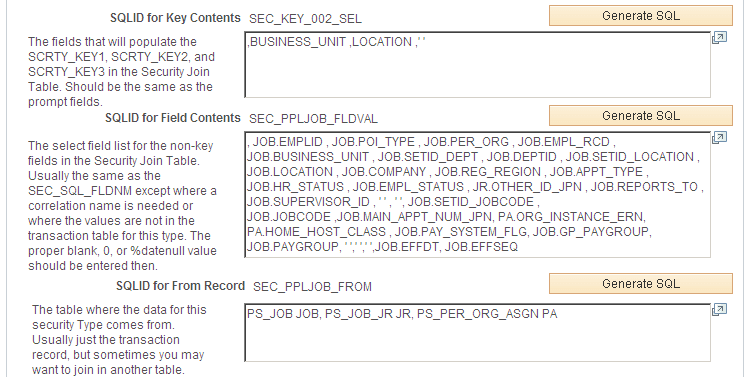 Security Type SQL page (2 of 3)