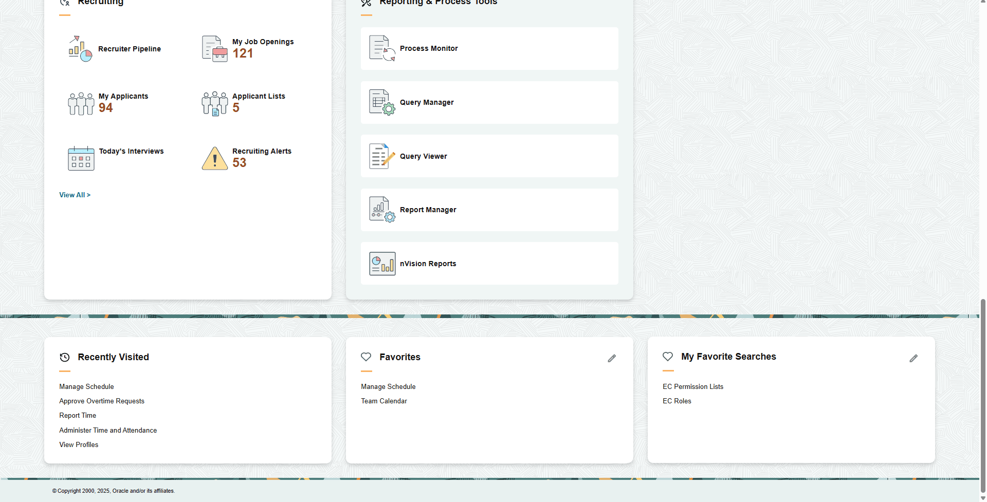 My Home landing page (3 of 3)