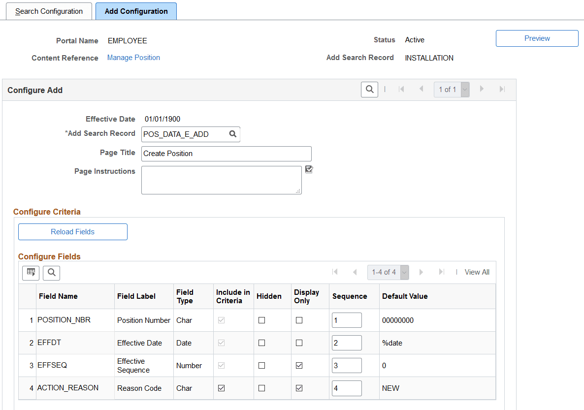 Add Configure page (1 of 2)