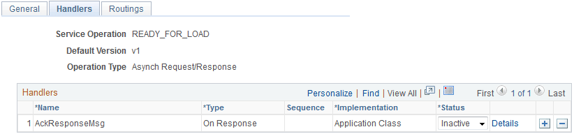 Service Operations - Handlers page (READY_FOR_LOAD)