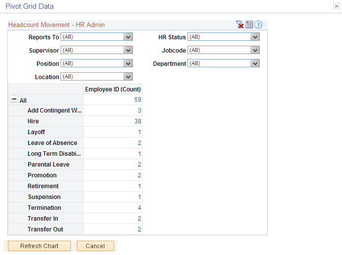 Pivot Grid Data page