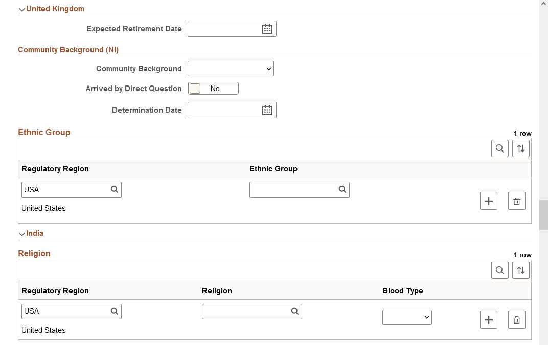 Person Data page - Regional section (7 of 12)