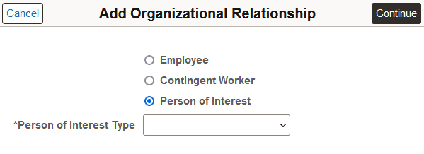 (Fluid) Add Organizational Relationship Page for a POI
