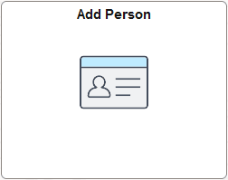 Add Person tile