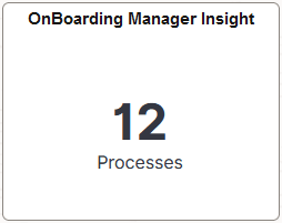 OnBoarding Manager Insight tile