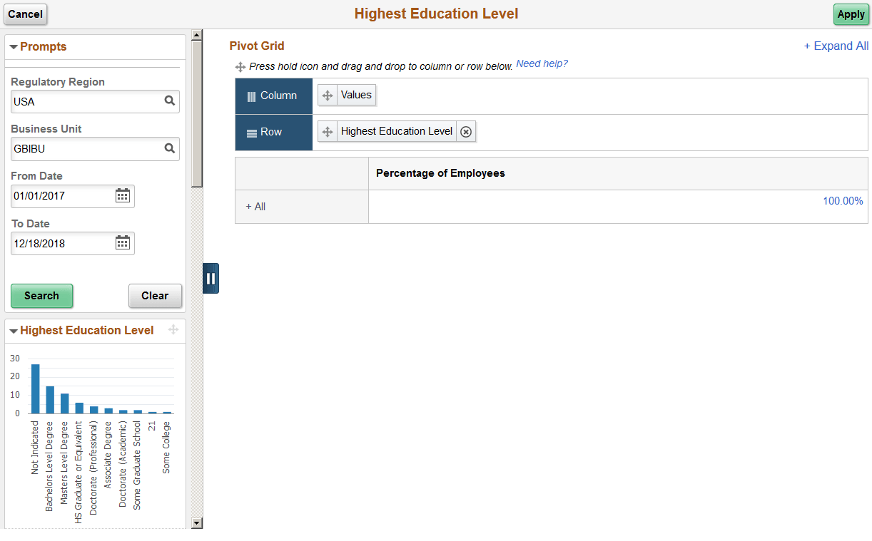 <>Grid View - <Pivot Grid> page collapsed (default view)