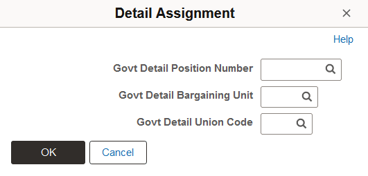 Detail Assignment page