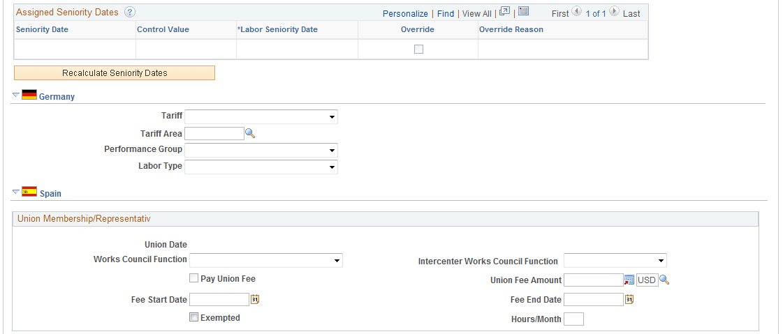 Job Labor page (2 of 3)