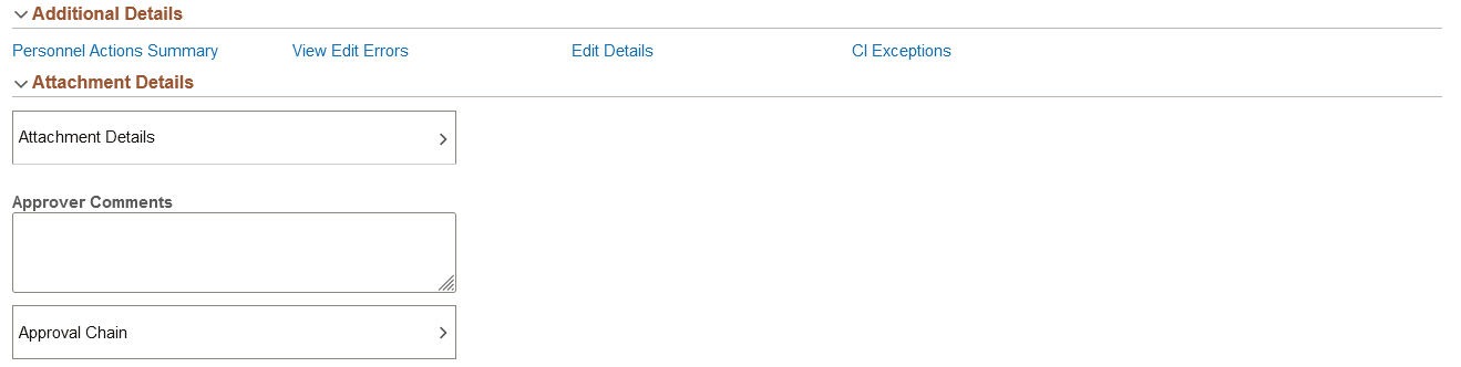Personnel Action Request page (2 of 2)