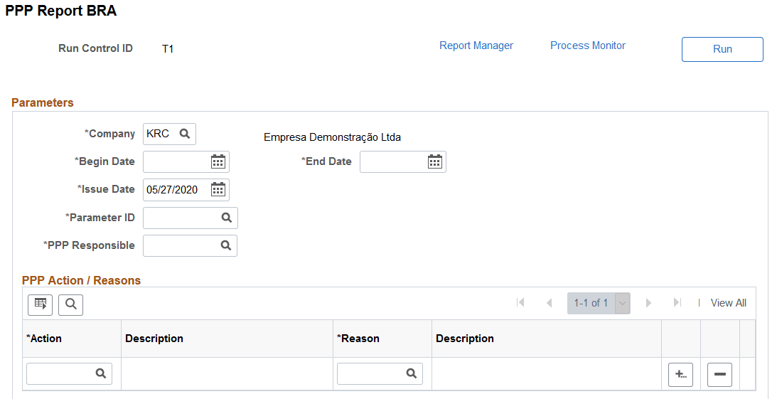 PPP Report BRA page (1 of 2)