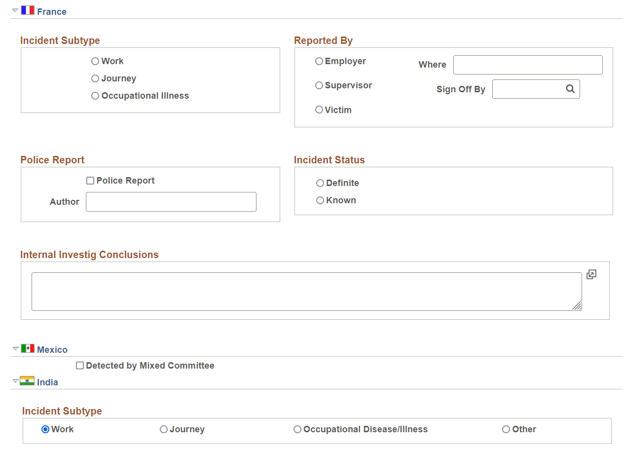 Incident Details - Incident page (3 of 3)