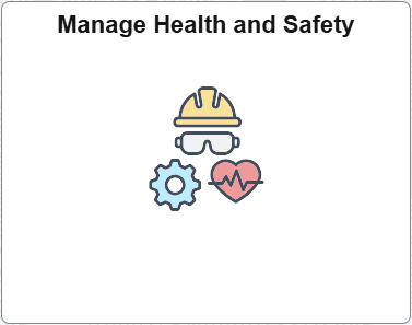 Manage Health and Safety tile