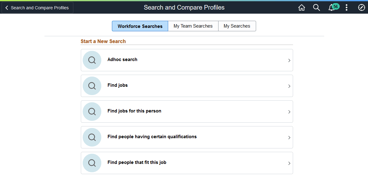 (Fluid) Start a New Search Page