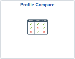 Profile Compare tile